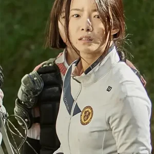 All of Us Are Dead Ha Seung-Ri White Costume Jacket