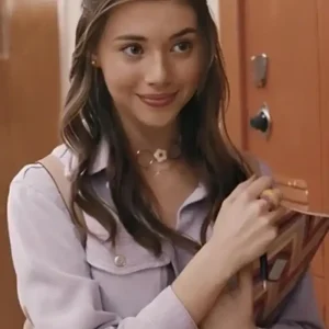 American Born Chinese 2023 Sydney Taylor Purple Jacket