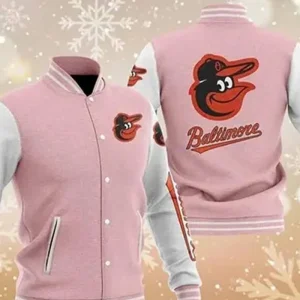 Baltimore Orioles Pink Jacket