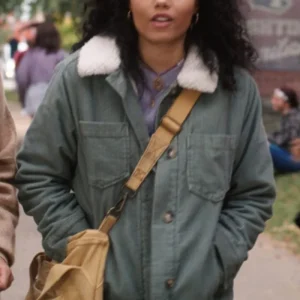 Becca Hocus Pocus 2 Fur Collar Jacket