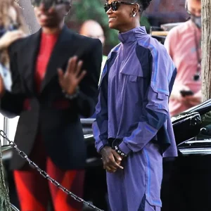 Black Panther Wakanda Forever Shuri Purple Cotton Jacket