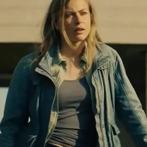 Blood Coast S01 Jeanne Goursaud Leather Jacket