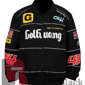 +44 x Golf Wang Black Bomber Jacket