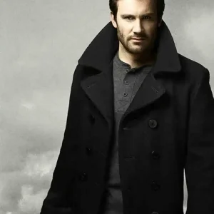 Bryan Mills Taken Black Peacoat