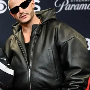 DJ Snake 2025 MTV Video Music Awards Black Leather Jacket