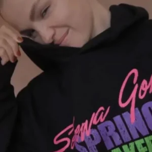 Selena Gomez X Spring Breakers Black Hoodie