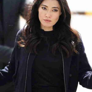 Catherine Haena Kim Blue Bomber Jacket