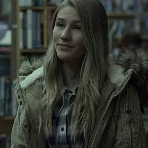 Charlotte Byrde Ozark Fur Collar Cord Parka Jacket