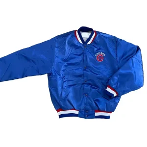 Chicago Cubs 80’s Blue Varsity Jacket