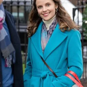 Christmas In Notting Hill 2023 Georgia Blue Coat