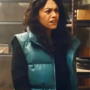 Culprits 2023 Molly Farber Blue Puffer Vest