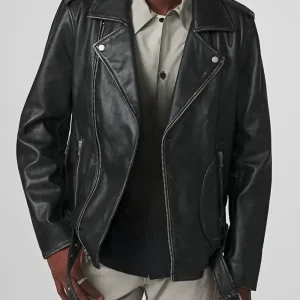 Daniel Wilsons Leather Jacket Black