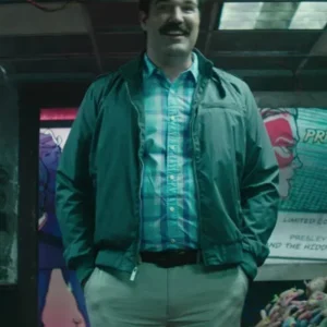 DeadPool 2 Rob Delaney Grey Bomber Jacket