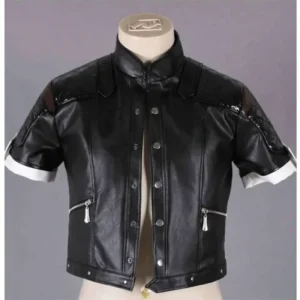 King of Fighters Destiny Kyo Kusanagi Black Leather Jacket