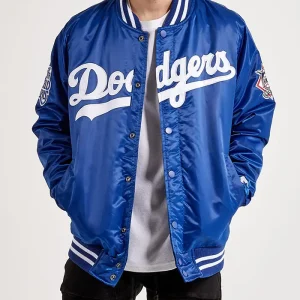 Dodgers Blue Varsity Jacket