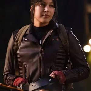 Echo Maya Lopez Black Biker Leather Jacket