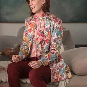 Elsbeth S02 Carrie Preston Floral Blazer