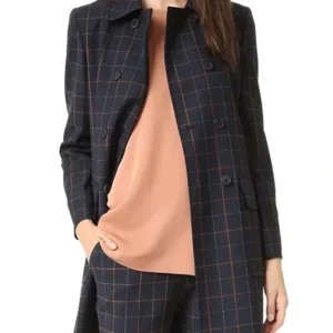 Emily Rhodes Designated Survivor S03 Check Coat