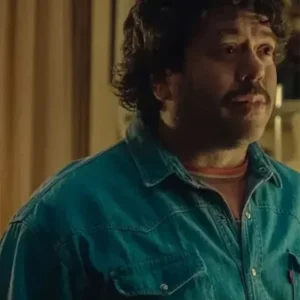 Eric Dan Fogler Blue Denim Jacket