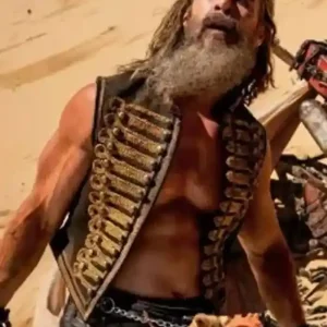 Furiosa A Mad Max Saga 2024 Chris Hemsworth Leather Vest
