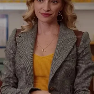 Ginny & Georgia Miller Gray Wool Blazer