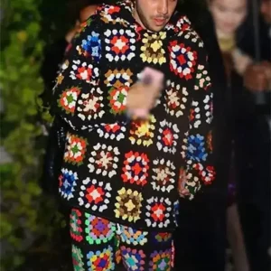 Grammys After-Party Benny Blanco Crochet Tracksuit