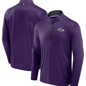 Hansel Baltimore Ravens Vanquish Purple Pullover Jacket