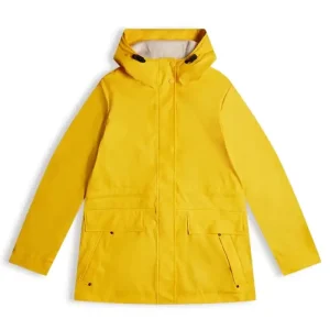 Hunter Lightweight Yellow Rain Jacket