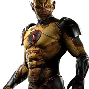 Injustice 2 Reverse Flash Leather Jacket