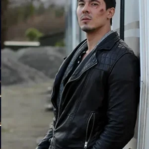 Into The Badlands S03 Daniel Wu Black Biker Jacket