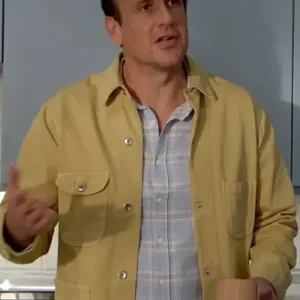 Jason Segel Shrinking Yellow Cotton Jacket