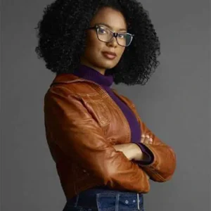 Chilling Adventures of Sabrina Rosalind Walker Dark Brown Cropped Jacket