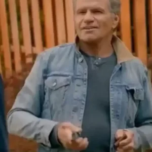 John Kreese Cobra Kai Blue Jean Trucker Jacket