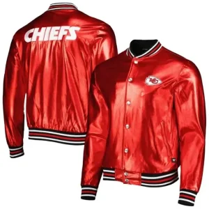 Kansas City Chiefs Landon Red Varsity Jacket