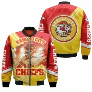 Kansas City Chiefs Rowan Printed Bomber Jacket