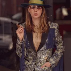 Katherine Barrell Wynonna Earp Fringe Blazer Jacket