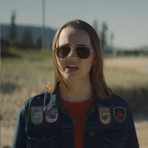 Last Days Of The Space Age Emily Grant Blue Trucker Jacket