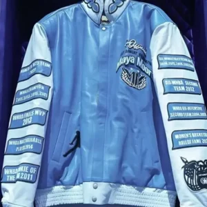 Maya Moore Jeff Hamilton Blue Jacket