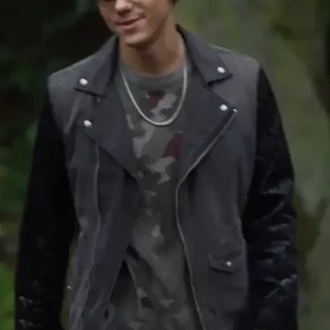 Monster High The Movie Deuce Gorgon Black Leather Jacket