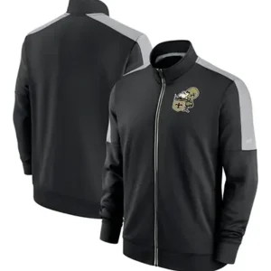 Ned Johnson New Orleans Saints Full-Zip Track Jacket