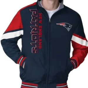 New England Patriots Strong Arm Bomber Jacket