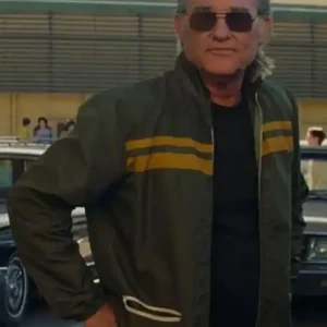 Once Upon a Time in Hollywood Brad Pitt Green Jacket