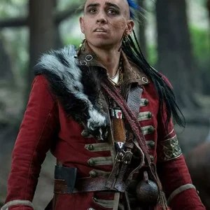 Outlander Kaheroton Military Red Cotton Coat