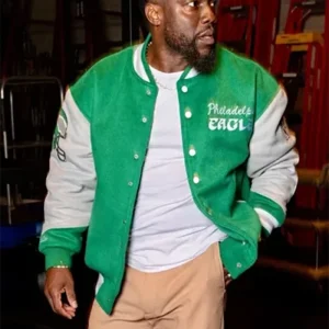 Philadelphia Eagles Kevin Hart Letterman Varsity Jacket