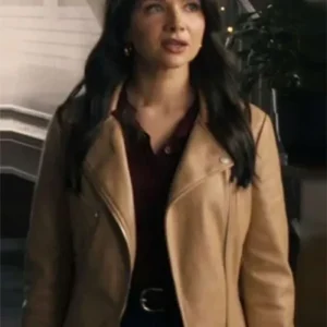 Providence Falls S01 Katie Stevens Brown Leather Jacket