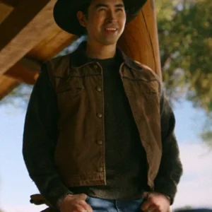 Ransom Canyon 2025 Jake Longbow Brown Denim Vest