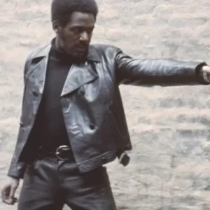 Richard Roundtree John Shaft 2019 Black Jacket