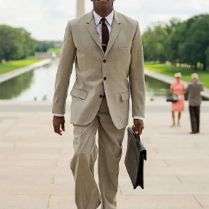 Rustin 2023 Colman Domingo Beige Blazer