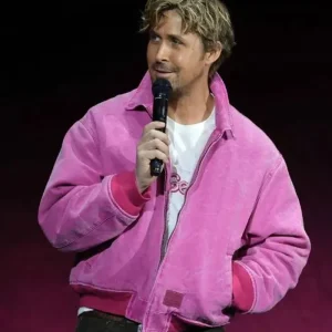 Ryan Gosling Cinemacon 2023 Pink Jacket