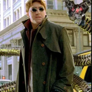 Spider-man No Way Home Dr. Octopus Black Trench Coat